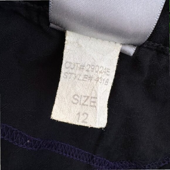 NYDJ Not Your Daughter's Jeans Black Stretch Denim Pants 12 - Picture 8 of 8